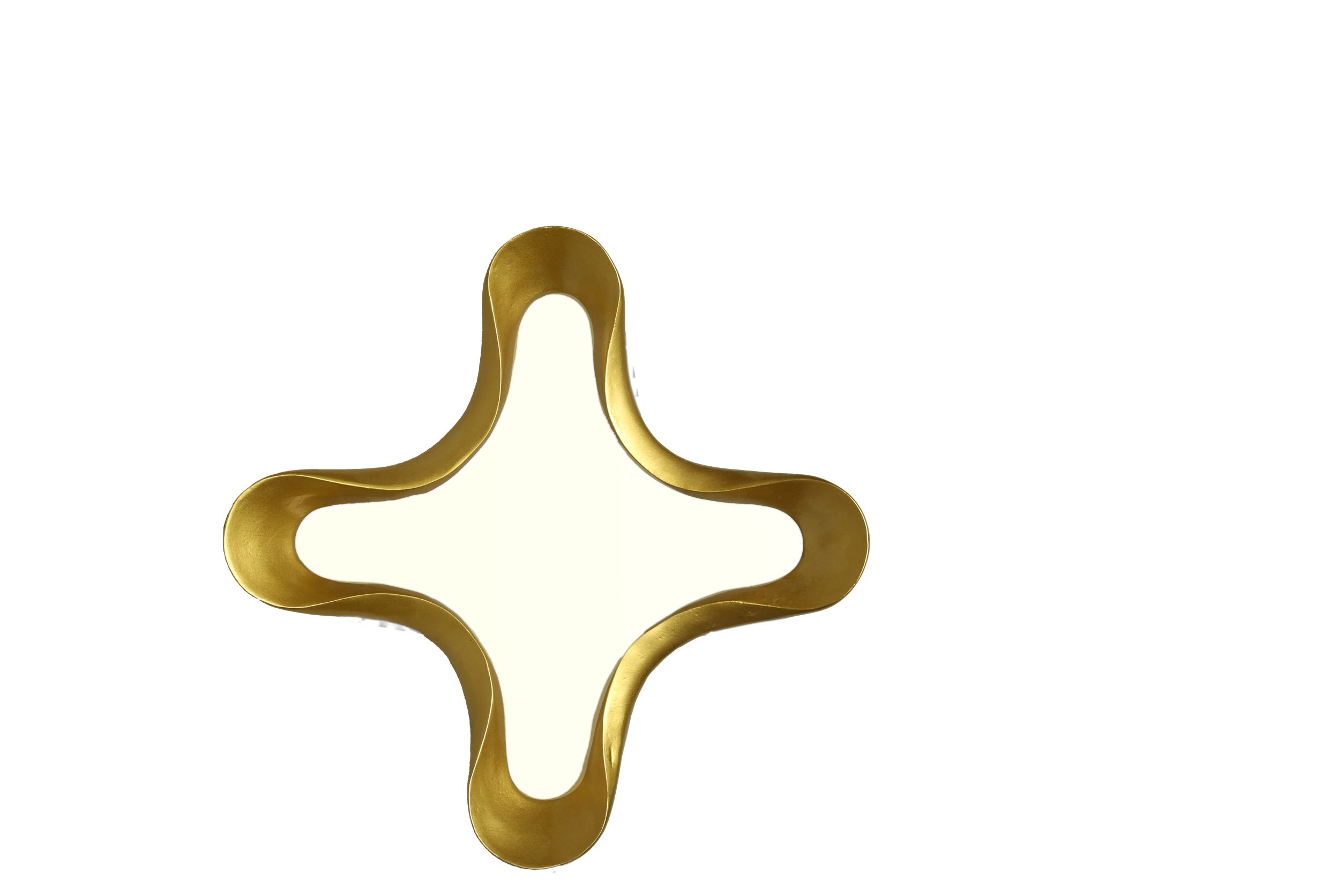 mobile gold yellow mirror